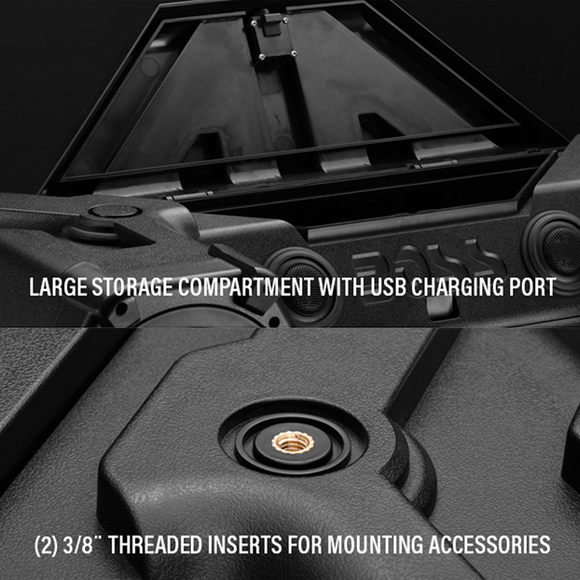 Boss Audio Systems ATV Bluetooth Sound System w/ 8in Amplified RGB Speakers