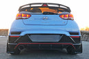 Rally Armor 19-22 Hyundai Veloster N Black UR Mud Flap w/ Grey Logo-3