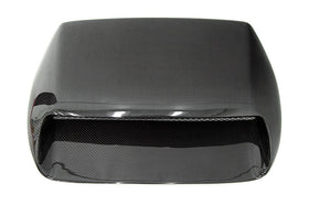 OLM Oversized Carbon Fiber Hood Scoop - 2015 WRX STI