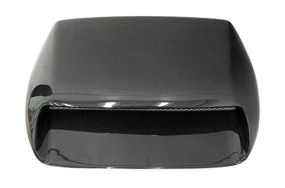 OLM Oversized Carbon Fiber Hood Scoop - 2015 WRX STI