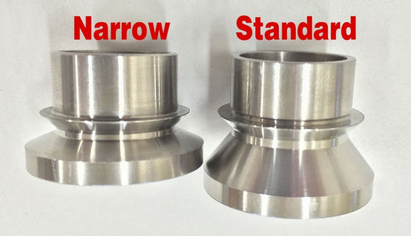 Artec Industries Short 7/8 In High Misalignment Spacers Ss (Pair) 3/4 Inch