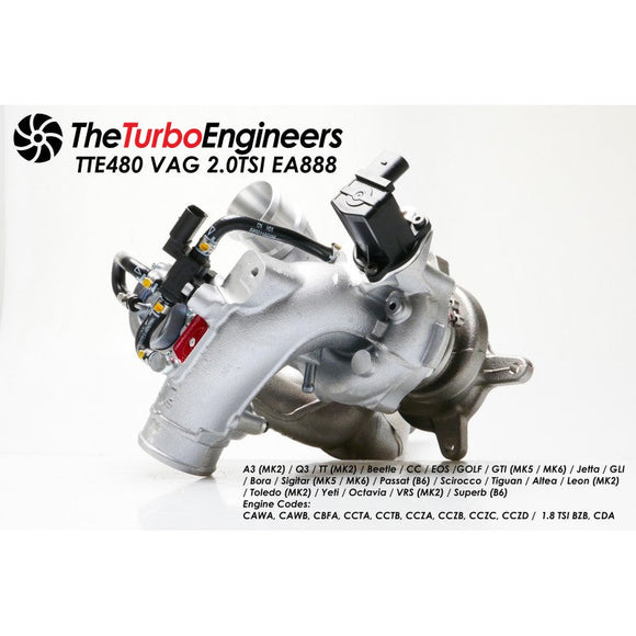 TTE 480+ TSI Upgrade Turbocharger For 2.0 TSI EA888.1