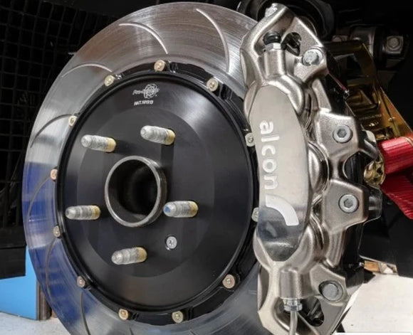 Alcon BMW F8X 6 Piston 380x36mm Front Race Kit - Anodized