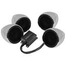 Boss Audio Systems Motorcycle Speaker Amplifier/ Bluetooth/ 3in Speakers Pair- Chrome-1