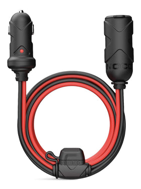 NOCO GC019 12V Socket/Plug Extension Cable, 12-ft