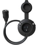 NOCO GCP1 AC Port Plug/Power Socket with 16-in Extension Cable, Waterproof-1