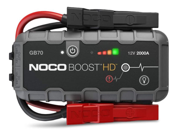 NOCO GB70 Boost HD Booster Pack/Jump Starter, 2000-Amp, 12V