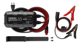 NOCO GENIUS10 Smart Battery Charger/Maintainer/Desulfator, 10-Amp, 6V/12V - 0