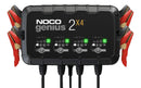 NOCO GENIUS2X4 Smart Battery Charger/Maintainer/Desulfator, 4-Bank, 8-Amp, 6V/12V-1