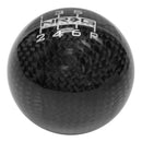 NRG Ball Style Shift Knob w/Honda Thread Pitch - Carbon Fiber (6 Speed)-1