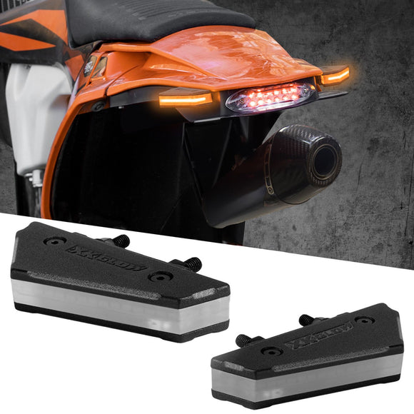 XK Glow 2in Dual Mode LED Driving Light Kit for Motorcycles, UTVs & ATVs
