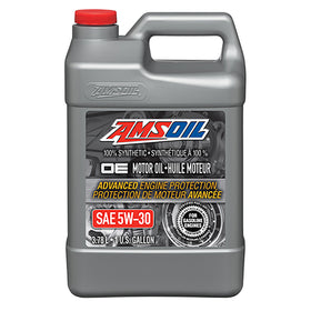 AMSOIL OE 5W-30 100% Synthetic Motor Oil 3.78 Liter Jug