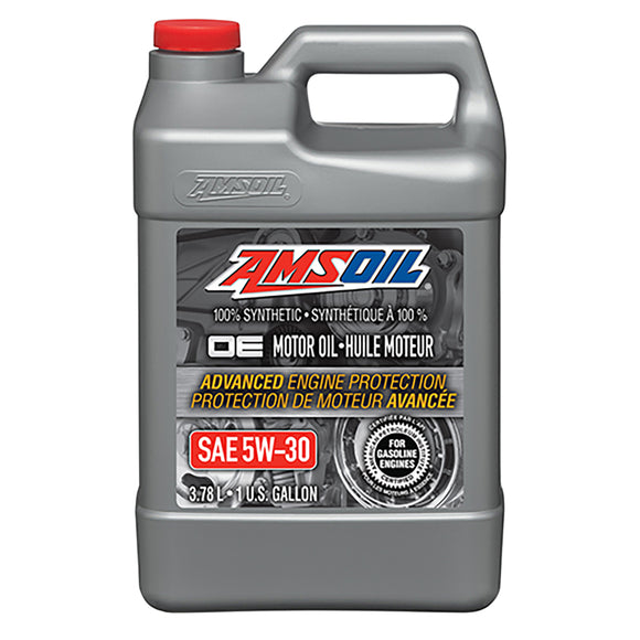 AMSOIL OE 5W-30 100% Synthetic Motor Oil 3.78 Liter Jug
