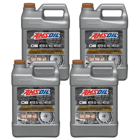 AMSOIL OE 0W-40 100% Synthetic Motor Oil Case of 4