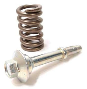 Mitsubishi OEM O2 Housing to Downpipe Spring & Bolt Set | 2003-2006 Mitsubishi Lancer Evolution 8/9 (MR597273 / MR597271)