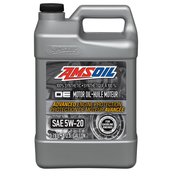 AMSOIL OE 5W-20 100% Synthetic Motor Oil 3.78 Liter Jug
