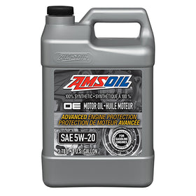 AMSOIL OE 5W-20 100% Synthetic Motor Oil Case of 4