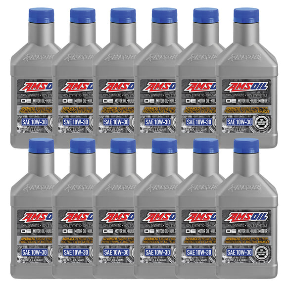 AMSOIL OE 10W-30 100% Synthetic Motor Oil Case of 12