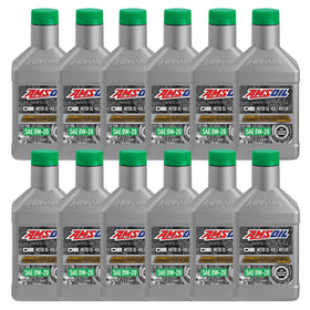 AMSOIL OE 0W-20 100% Synthetic Motor Oil Case of 12