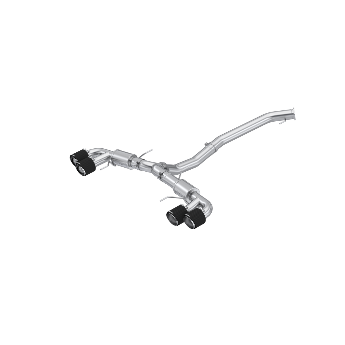 MBRP NISSAN GTR 3.8L 2009 2023 T304 STAINLESS STEEL, 3" CAT-BACK, DUAL SPLIT