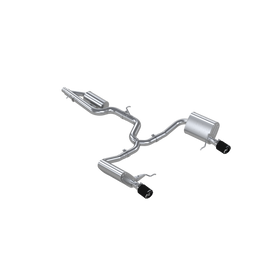 MBRP 17-19 VW Golf Sportwagen/Alltrack 1.8T T304SS 3in Cat-Back 2.5in Dual Split Rear w/ CF Tips