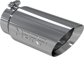 MBRP Universal Tip 5 O.D. Dual Wall Angled 4 inlet 12 length