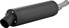 MBRP 89-91 Honda TRX 300 FourTrax Direct Repl. Slip-On Exhaust w/Utility Mffler (Req. Head Pipe Cut)