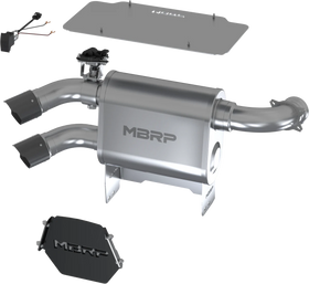 MBRP 17-18 Can-Am Maverick X3 Dual Out Active Exhaust