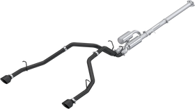 MBRP 2025+ RAM 1500 3.0L BLK Series 3.0in Cat-Back Dual Rear Exit Exhaust