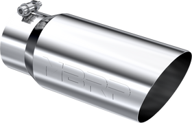 MBRP Universal Tip 5 O.D. Angled Single Walled 4 inlet 12 length