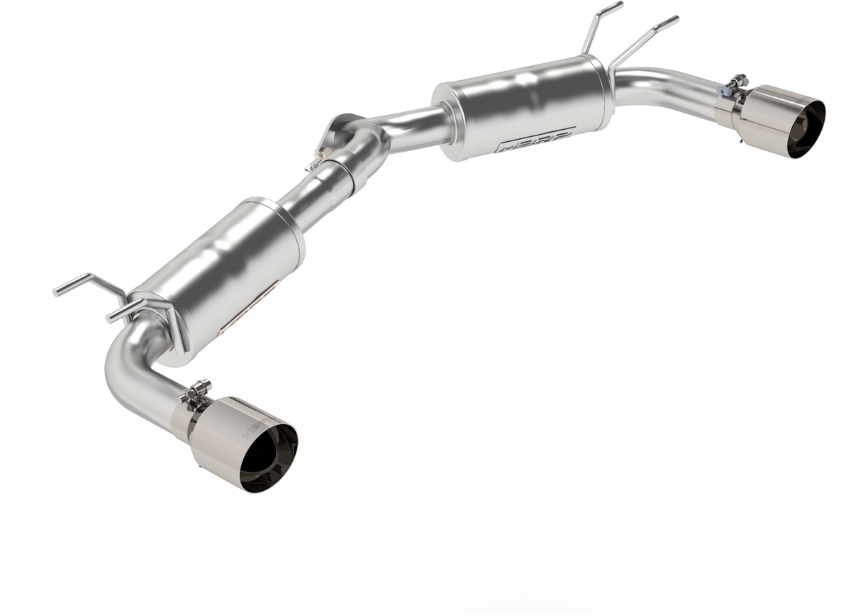 2.5-INCH AXLE-BACK EXHAUST DUAL REAR EXIT, STREET PROFILE 2019-2023 Mazda 3 Hatchback FWD/AWD