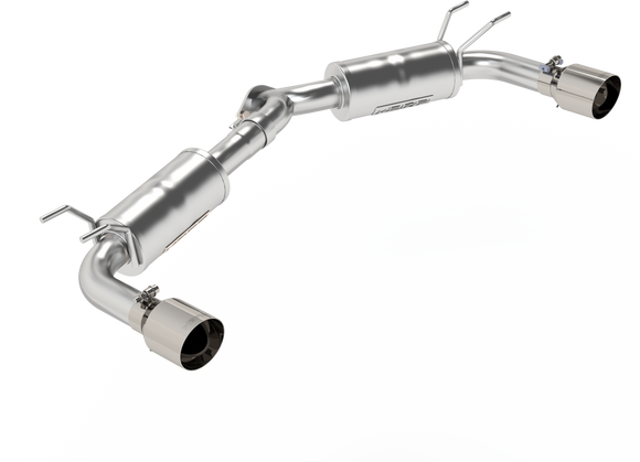 2.5-INCH AXLE-BACK EXHAUST DUAL REAR EXIT, STREET PROFILE 2019-2023 Mazda 3 Hatchback FWD/AWD