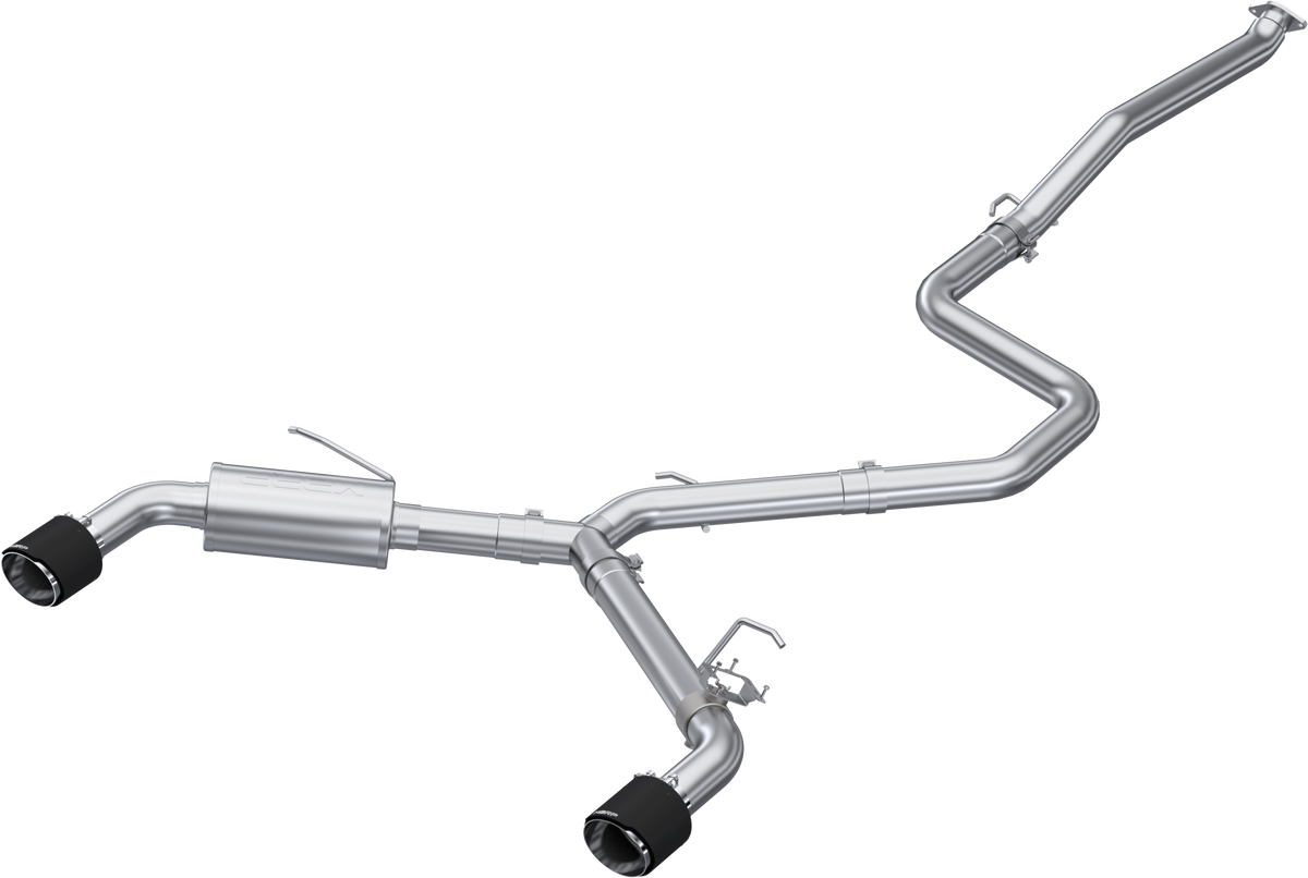 MBRP HYUNDAI ELANTRA N 2.0L TURBO 2022 2023 T304 STAINLESS STEEL, 3" CAT-BACK, D