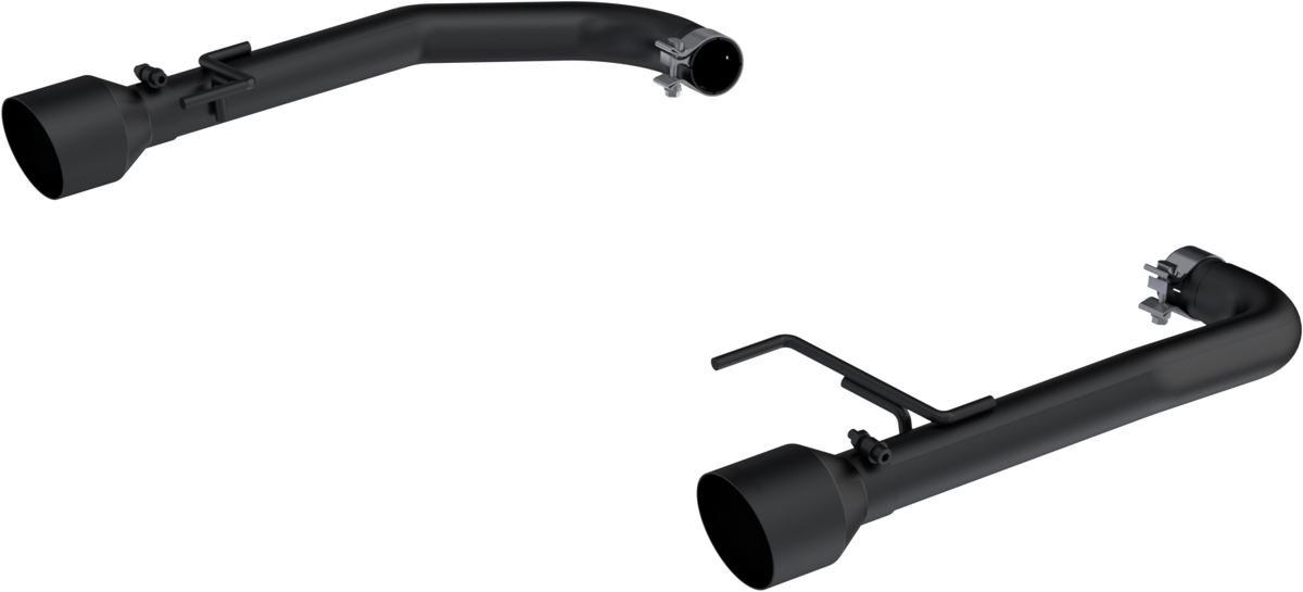 2015-2023 Ford Mustang 2.3L EcoBoost 2.5-INCH AXLE-BACK EXHAUST DUAL REAR EXIT, RACE PROFILE