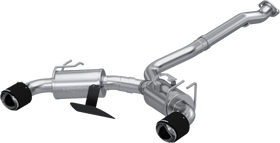 MBRP 2023 Toyota Corolla GR 1.6L T304 SS 3in Cat-Back Dual Split Rear w/ Carbon Fiber Tips