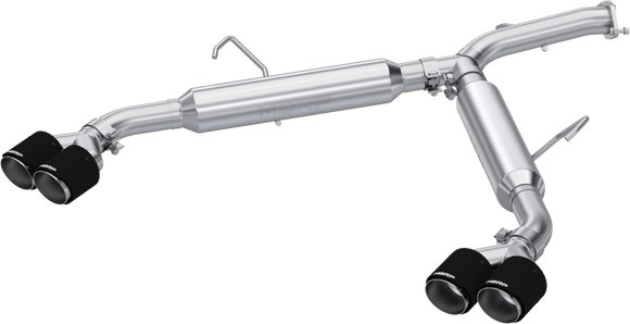 MBRP 2022-2023 Kia Forte GT 1.6L Turbo2.5in Axle-Back Dual Split Rear w/ Quad Carbon Tips