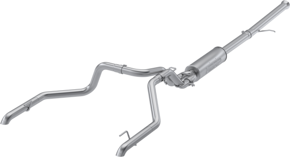 MBRP 22-23 Chevrolet/ GMC 1500 Silverado/ Sierra ZR2/AT4X 6.2L 2.5in Turn Down 3in Cat Back Exhaust