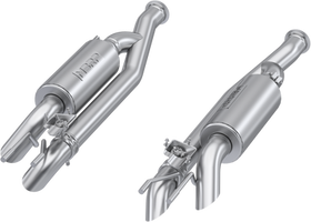 MBRP 19-23 Mercedes-Benz G63 4.0TT V8 T304 SS 2.5in Pre-Axle Cat-Back Exhaust Dual Split Quad Side