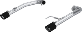 MBRP 15-17 Ford Mustang GT 5.0L T304 Stainless Steel 2.5in Axle-Back with Carbon Fiber Tips