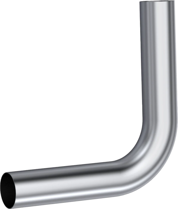MBRP Universal 3.5in - 90 Deg Bend 12in Legs Aluminized Steel