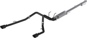 MBRP 09-14 Dodge Ram 1500 5.7L Cat-Back Dual Split Rear (Through Stock Bumper) AL - Black