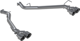 MBRP 20-21 Ford Explorer ST 3.0L EcoBoost Dual Rear Exit Axle Back w/ Quad Tip AL Exhaust System