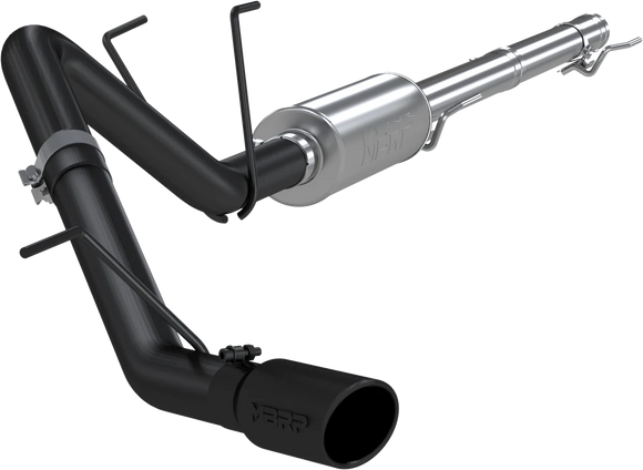 MBRP 09-14 Dodge Ram 1500 5.7L Cat-Back Single Side AL - Black