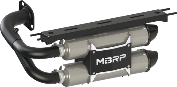 MBRP 19-20 Honda Talon Dual Slip-On Exhaust System w/Performance Muffler