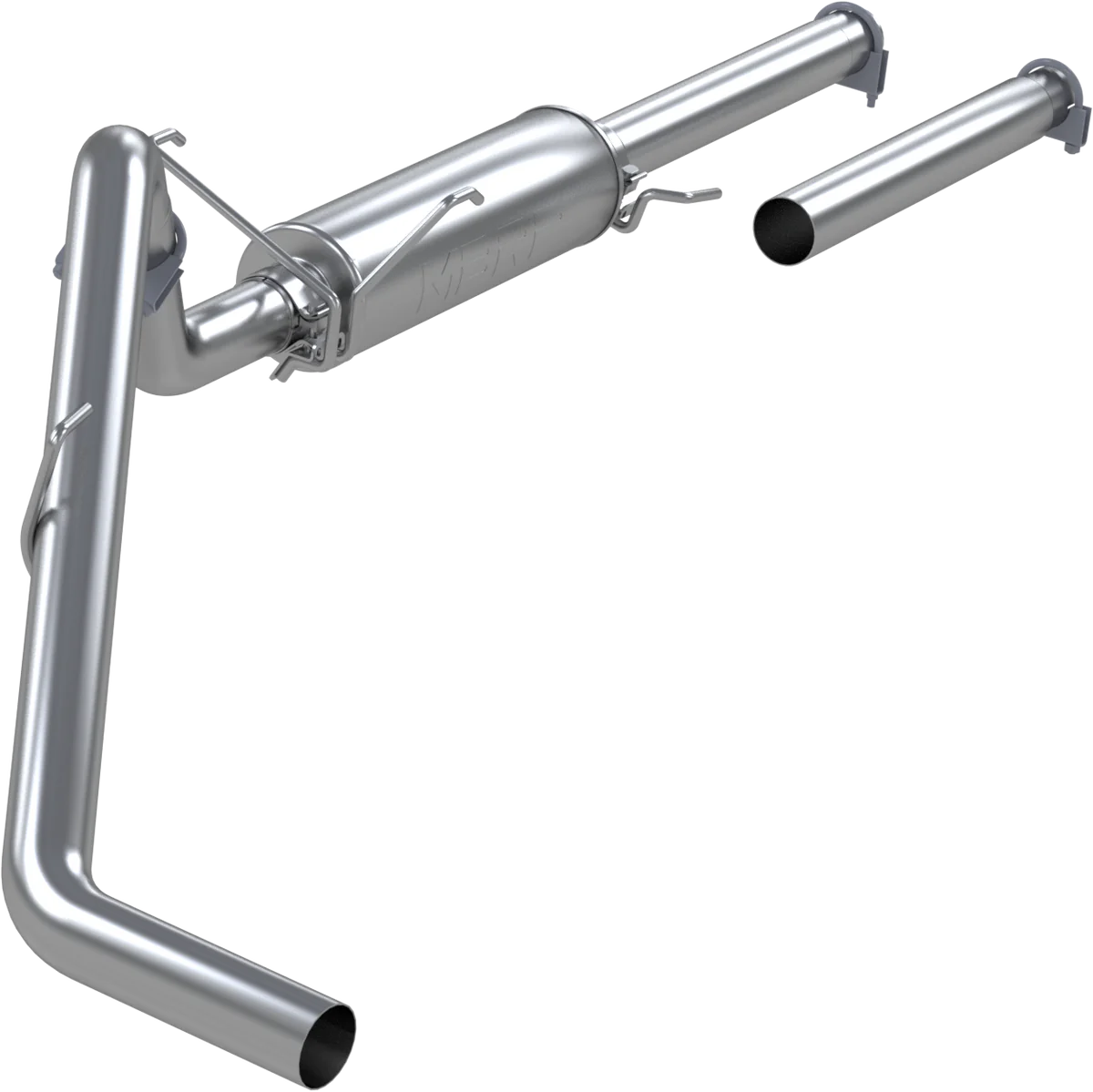 MBRP 2004-2005 Dodge Ram Hemi 1500 5.7L SC/CC-SB Cat Back Single Side AL P Series Exhaust