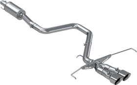 2019+ MBRP Hyundai Veloster Turbo Cat Back - Aluminized