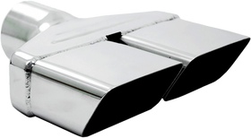 MBRP Universal Tip 8inx 2.375in ID Rectangle 2.5in O.D. inlet 8.25in length T304