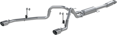 MBRP 2021+ F-150 2.7L/ 3.5L Ecoboost, 5.0L 3in Cat Back 2.5in Dual Split Rear