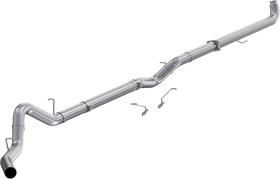 MBRP 01-04 Chevrolet/GMC Silverado/Sierra 2500/3500 6.6L 4in Downpipe-Back Exhaust Single Side Exit