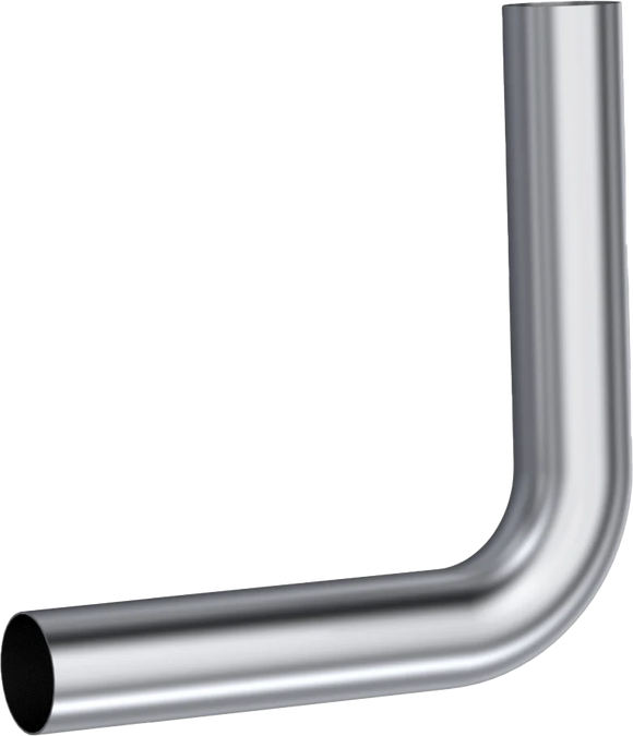 MBRP Universal 3in - 90 Deg Bend 12in Legs Aluminized Steel